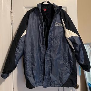 Seahawks Vintage Jacket with Vest